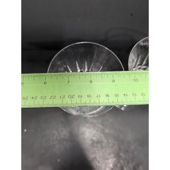 W.M. Dalton Lead Crystal Wine Glasses Set, 24% French Lead, Hand Blown Glassware - Picture 9 of 9